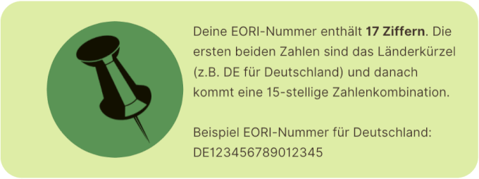 EORI Nummer beantragen: Erklärung und Antragsverfahren
