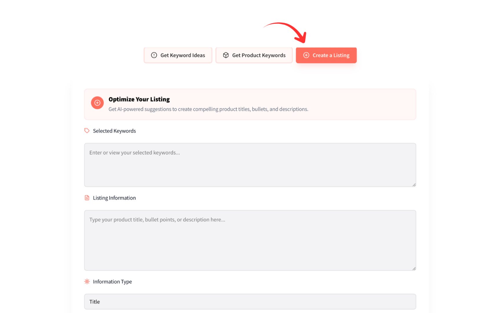 Listing generator