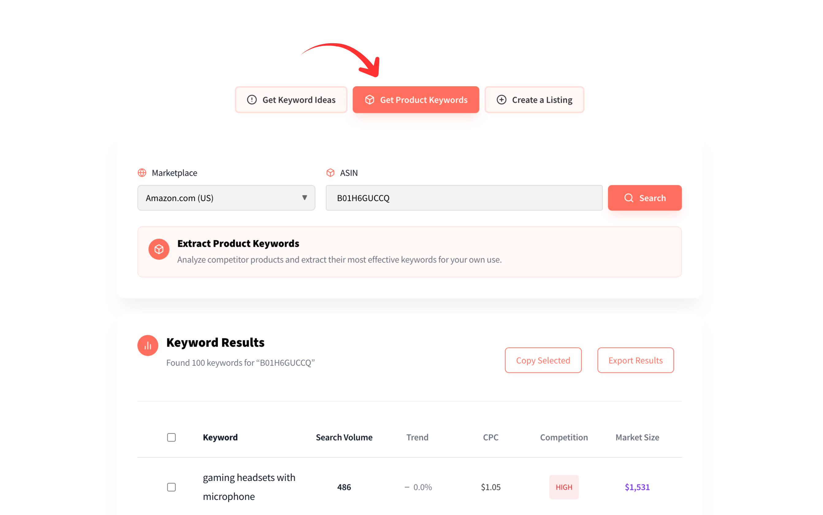 Optimized Amazon product listing