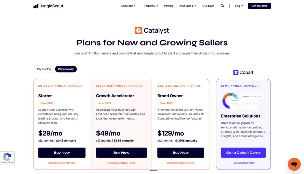 Jungle Scout Pricing